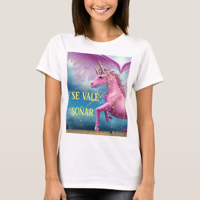 Se vale soñar t shirt (Framsida)