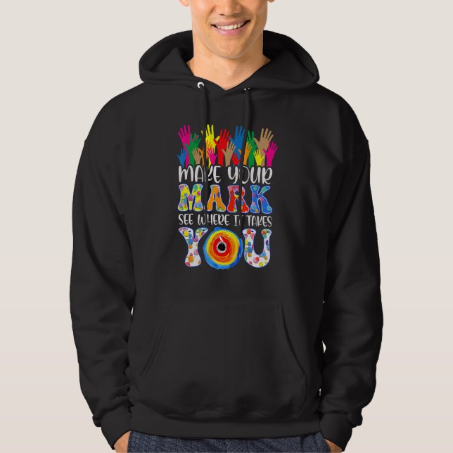 Se var det tar dig till punkt 2022 hoodie (Framsida)
