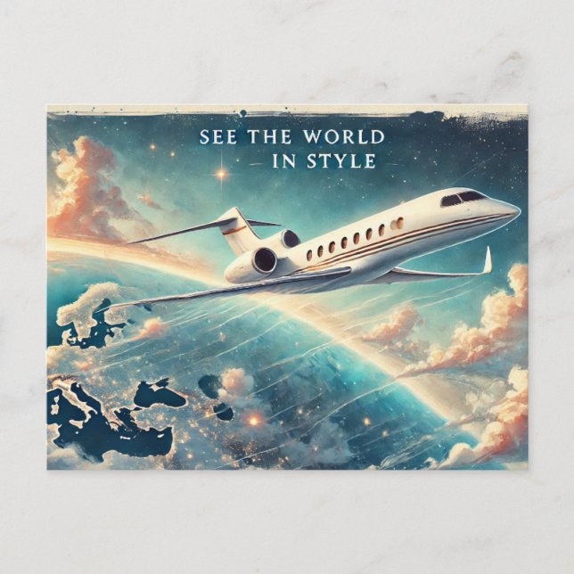 Se världen i Stil Vykort (Framsida)