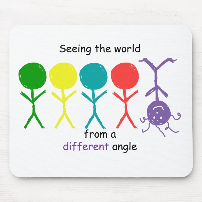 Se världen - MousePad Musmatta (Framsidan)
