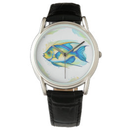 Se - Vattenfärgsserie: Angelfish Armbandsur
