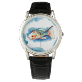 Se - Vattenfärgsserie: Koi Fish Armbandsur