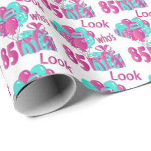 Se vem är 85 i rosor & Turquoise3 - den 85. Presentpapper