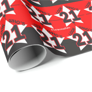 Se vem är roterande 21 presentpapper