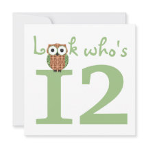 Se vem som är 12 Uggla Födelsedagsfest