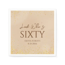 Se vem som är Elegant Guld Födelsedagsfest