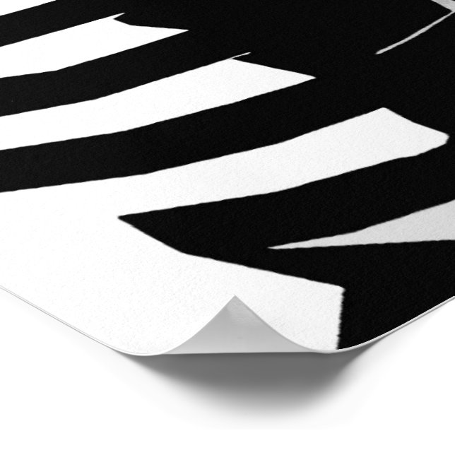 Se Via Silhouette Poster (Hörn)