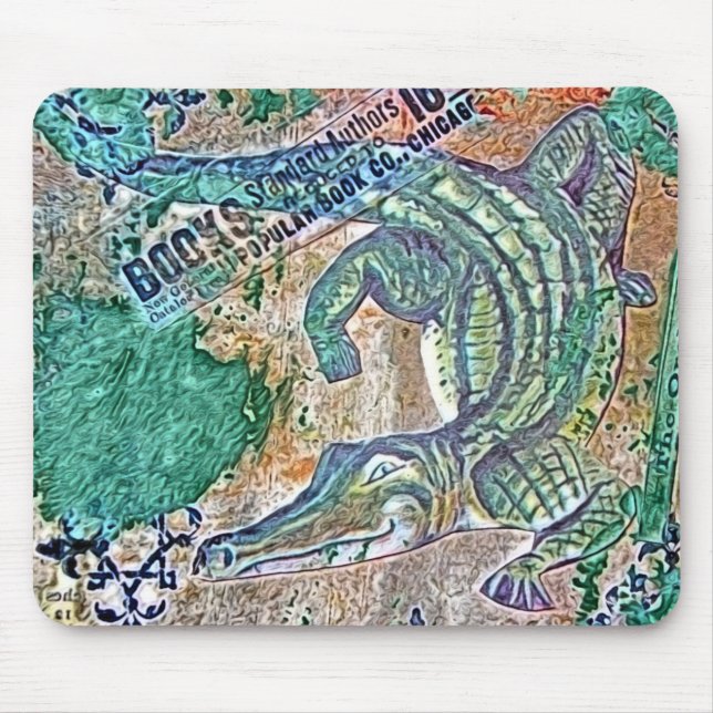 Se Ya Senare Gator, efter Croc Mixed Media Musmatta (Framsidan)