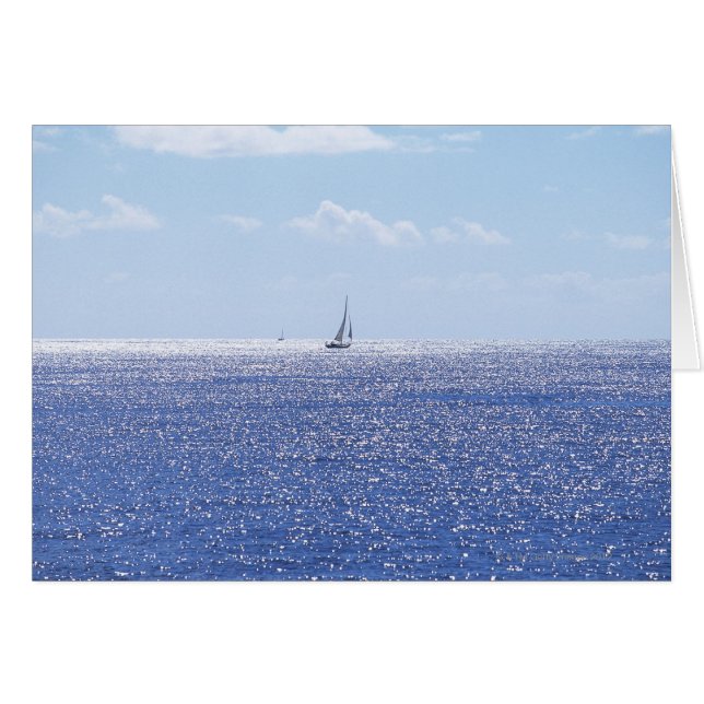 Sea 6 hälsningskort (Framsidan Horizontal)