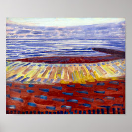 Sea After Sunset | Piet Mondrian | Poster