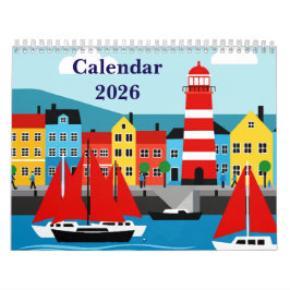 Sea and beach kalender