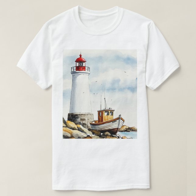 Sea and beach t shirt (Design framsida)