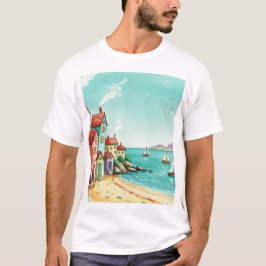 Sea and beach t shirt