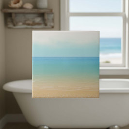 Sea and Sand Gradient Seascape ID1204 Kakelplatta