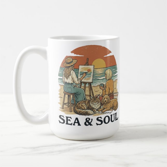 Sea and Soul Dream Kaffemugg (Vänster)