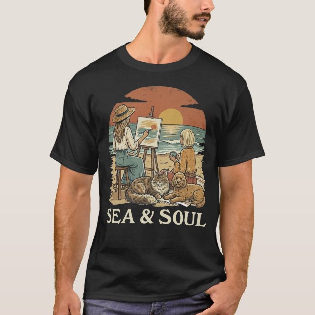 Sea and Soul Dream T Shirt (Framsida)