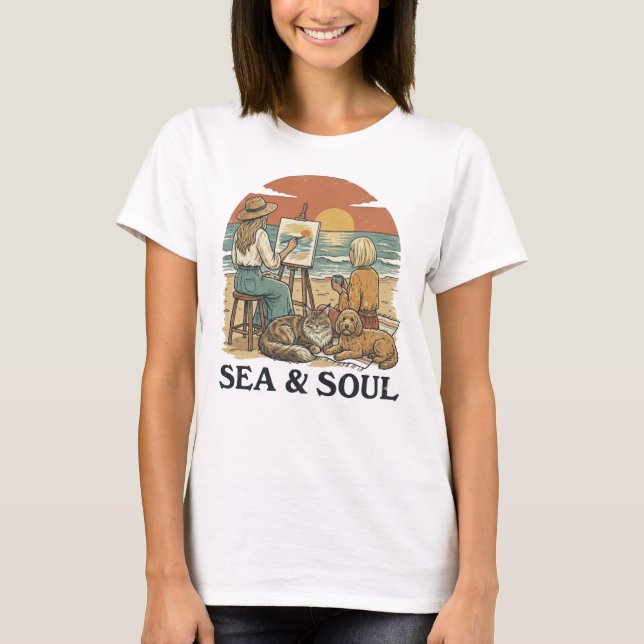 Sea and Soul Dream T Shirt (Framsida)