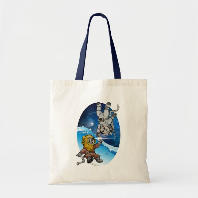 Sea and Space Kattunge - Benefond PACR Tygkasse (Framsidan)