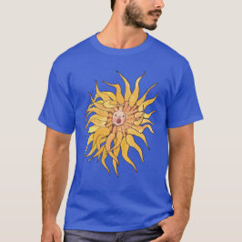Sea Anemone Actinia Ocean Underwater Surreal Art T Shirt
