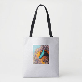 Sea Anemone Fish Tote Bag Tygkasse