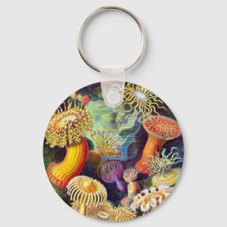 Sea Anemones Ernst Haeckel Fine Art Nyckelring