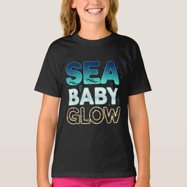 SEA BABY GLOW T SHIRT (Framsida)