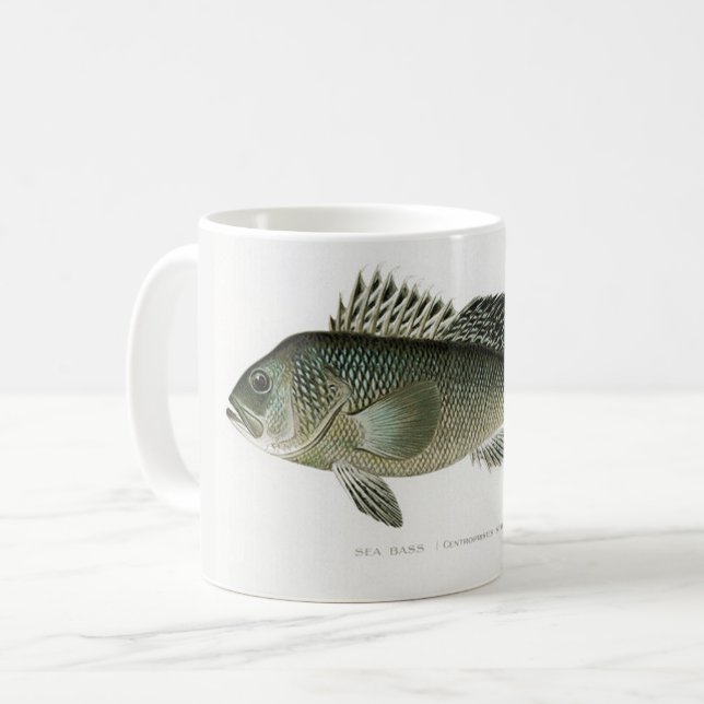 Sea Bass Fisherman's Mugg (Framsida vänster)