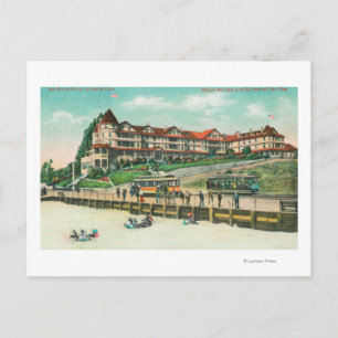Sea Beach Hotel från Beach Vykort