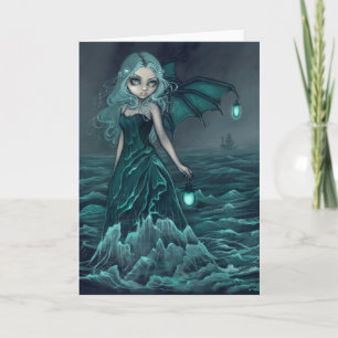 "Sea Beacon"-hälsningskort Kort