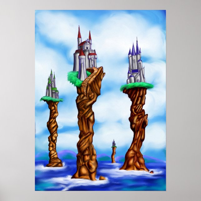 Sea Castles of Loerin Poster (Framsidan)