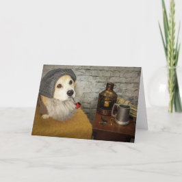 Sea Chanty Corgi-födelsedag Kort