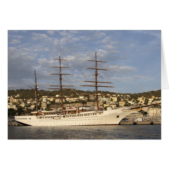 Sea Cloud II Hälsningskort (Framsidan Horizontal)