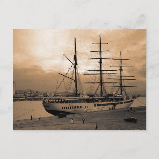 Sea Cloud II Vykort (Framsida)