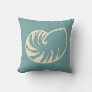Sea Coral Nautilus Pillow Kudde