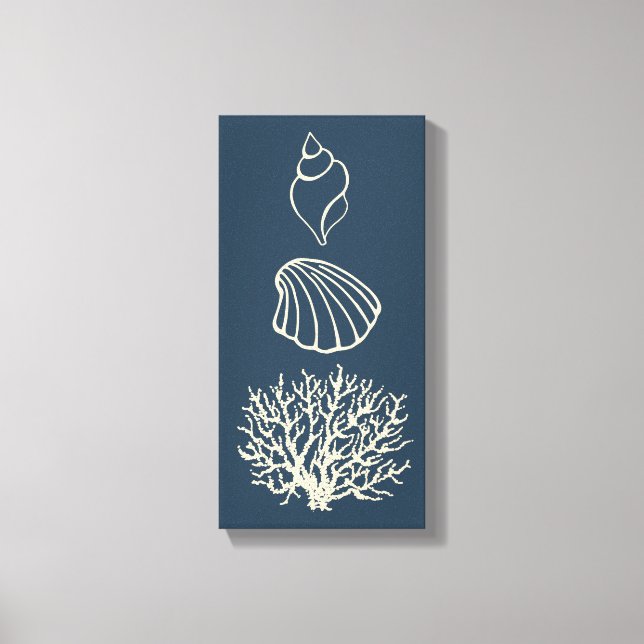 Sea Coral Wall Art Canvas (Framsida)