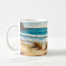 Sea  Crabs on Tropical Beach – Serene Ocea Kaffemugg