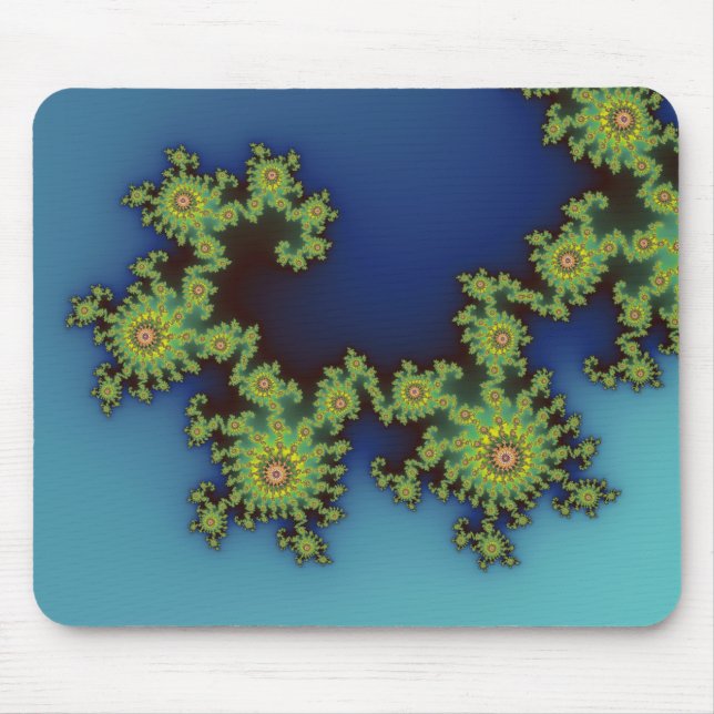 Sea Creat- Fractal Mousepad Musmatta (Framsidan)