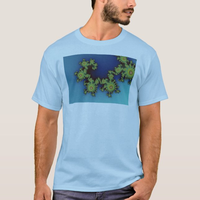 Sea Creat- Fractal T-shirt (Framsida)