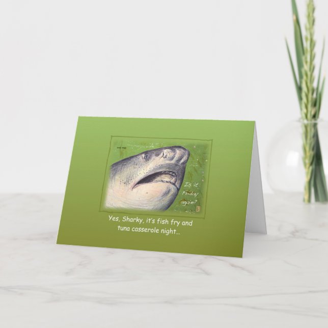 Sea Creates: "Är det Fredag igen?" Lånad Kort (Framsida)