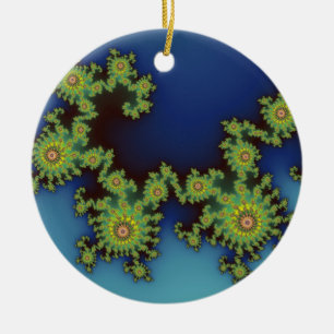 Sea Creatjul fractal Julgransprydnad Keramik