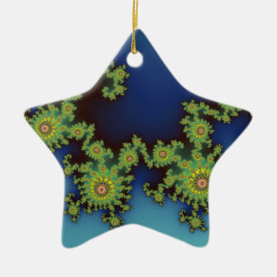 Sea Creatjul fractal Julgransprydnad Keramik