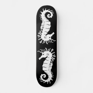 Sea CreatSilhouette - Sjöhästar Mini Skateboard Bräda 18,5 Cm