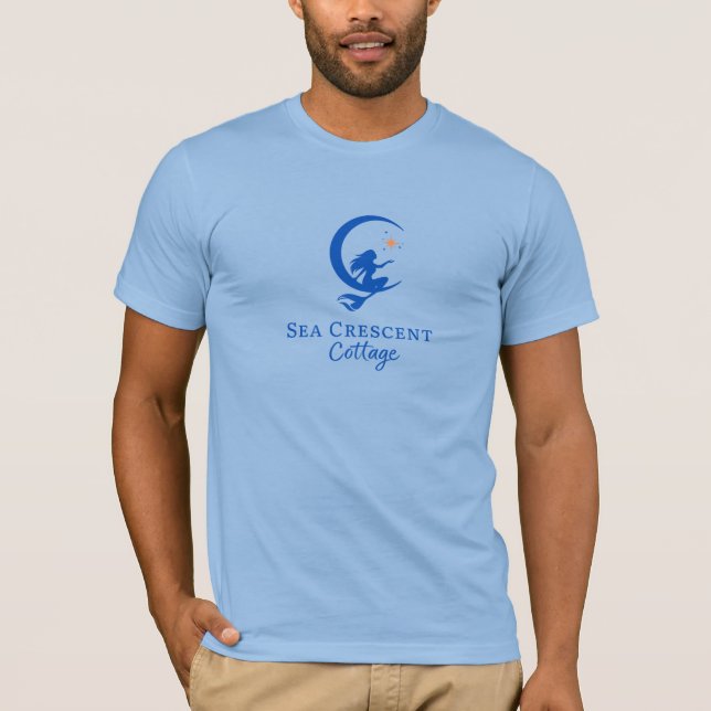 Sea Crescent Cottage T shirt (Framsida)