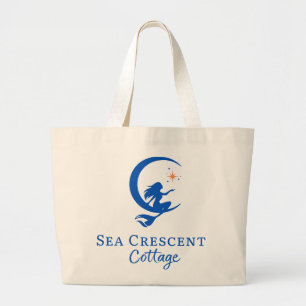 Sea Cresecent Tote Jumbo Tygkasse