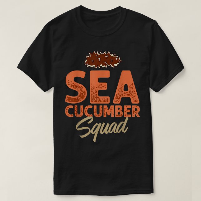 Sea Cucumber Red China Orange Canada Cute T Shirt (Design framsida)