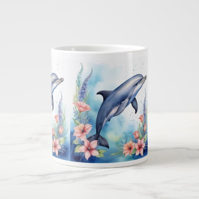 Sea Dolphin Jumbo Mugg (Framsidan)