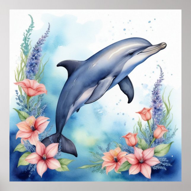 Sea Dolphin Poster (Framsidan)