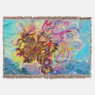 SEA DRAGON Aqua Blue Fantasy Filt