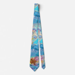 SEA DRAGON Aqua Blue Fantasy Slips