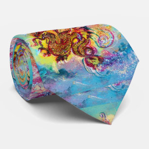 SEA DRAGON Blue Gult Rosa Fantasy Slips